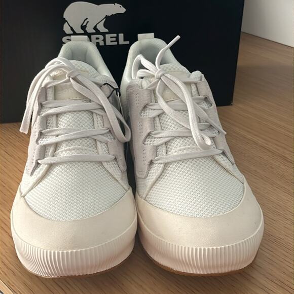 Sorel White and Cream Women's Sneakers - Picture 3 of 15